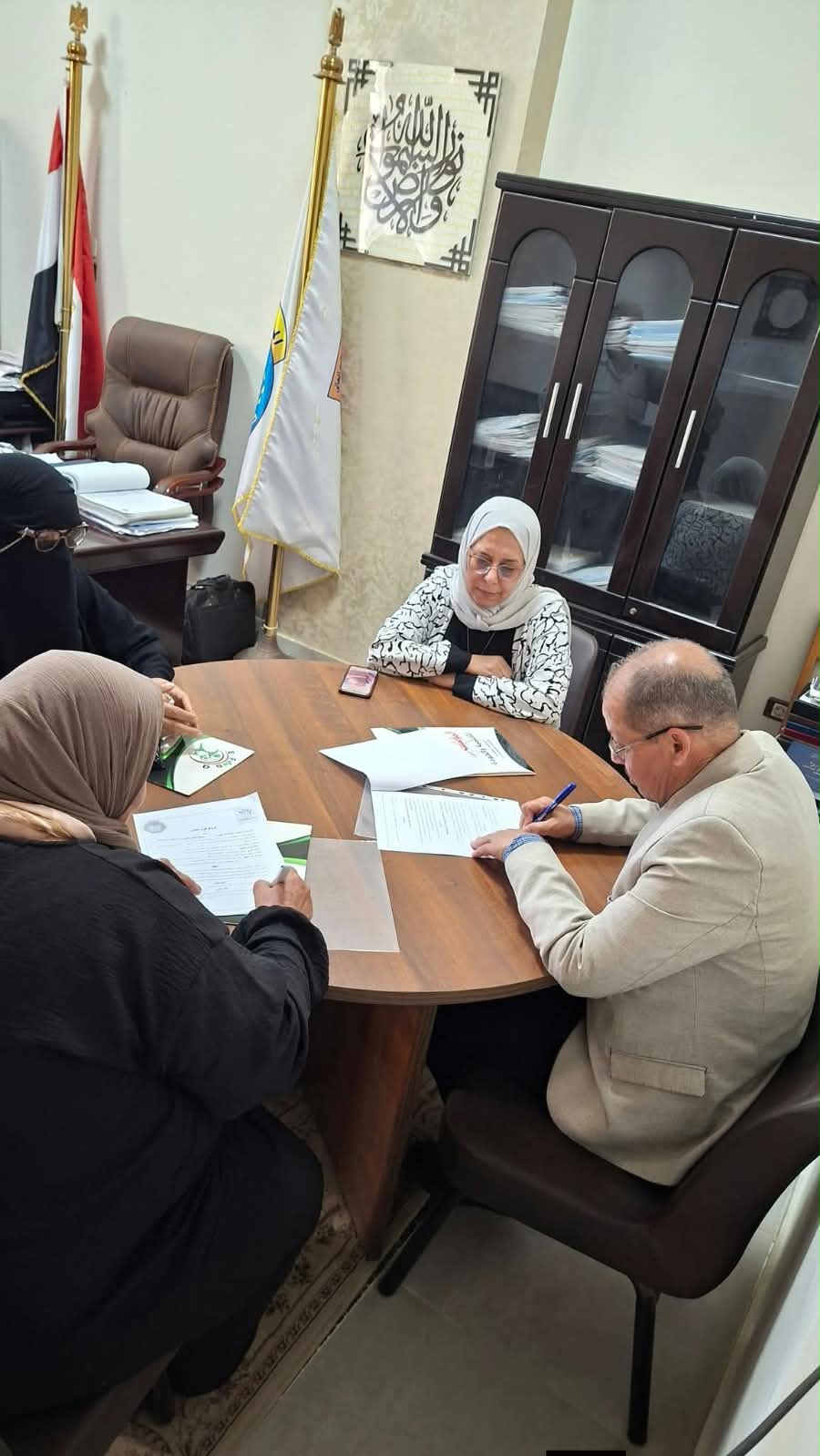 بروتوكول التعاون بين المعهد و المؤسسة المصرية للتنمية و الجودة